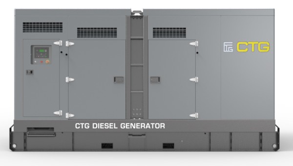 Дизельный генератор CTG 358C в кожухе