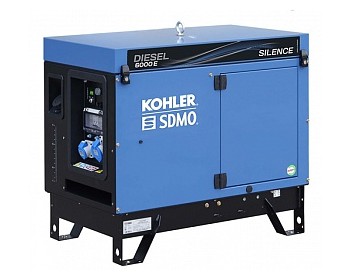 Дизельный генератор SDMO DIESEL 6000 E SILENCE AVR