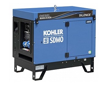 Дизельный генератор SDMO DIESEL 6000 A SILENCE AVR C5