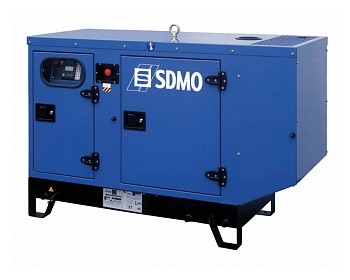 Дизельный генератор SDMO T12KM в кожухе