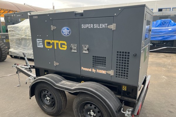 Дизельные генераторные установки CTG на прицепах, 20 кВт